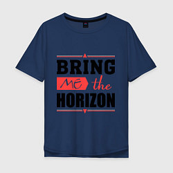 Мужская футболка оверсайз Bring me the horizon
