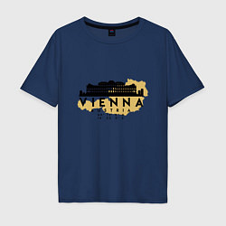 Мужская футболка оверсайз Вена - Австрия