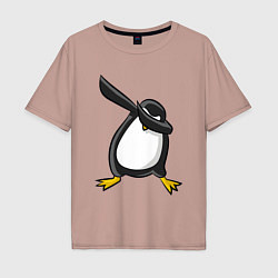 Мужская футболка оверсайз DAB Pinguin