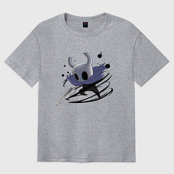 Футболка оверсайз мужская Hollow Knight, цвет: меланж