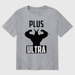 Мужская футболка оверсайз PLUS ULTRA черный