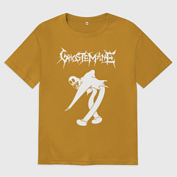 Футболка оверсайз мужская Ghostemane, цвет: горчичный