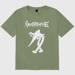 Футболка оверсайз мужская Ghostemane, цвет: авокадо