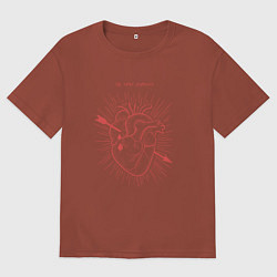 Мужская футболка оверсайз Ты меня пленила