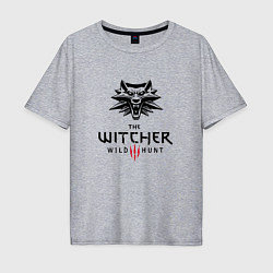 Футболка оверсайз мужская THE WITCHER 3:WILD HUNT, цвет: меланж