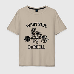 Мужская футболка оверсайз Westside barbell