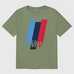 Мужская футболка оверсайз BMW motosport