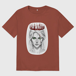 Мужская футболка оверсайз Цирилла