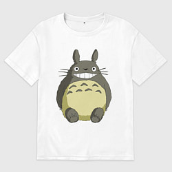 Мужская футболка оверсайз Тоторо