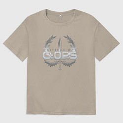 Мужская футболка оверсайз Critical Ops