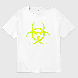 Мужская футболка оверсайз BIOHAZARD