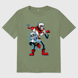 Мужская футболка оверсайз UNDERTALE