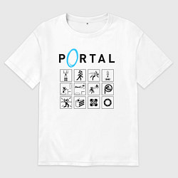 Мужская футболка оверсайз PORTAL