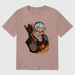 Мужская футболка оверсайз Ведьмак