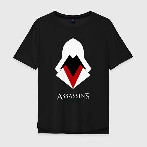 Мужская футболка оверсайз ASSASSIN'S CREED / Черный – фото 1