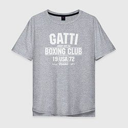 Футболка оверсайз мужская Gatti Boxing Club, цвет: меланж