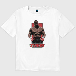 Футболка оверсайз мужская Tyson, цвет: белый