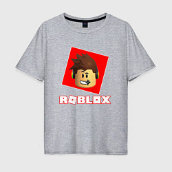 Футболка оверсайз мужская ROBLOX, цвет: меланж