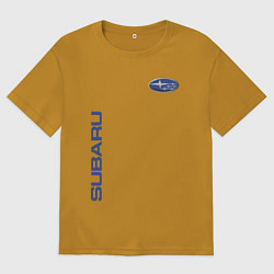 Мужская футболка оверсайз SUBARU
