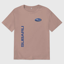 Мужская футболка оверсайз SUBARU