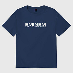 Футболка оверсайз мужская EMINEM, цвет: тёмно-синий