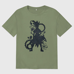 Мужская футболка оверсайз Доктор Стоун