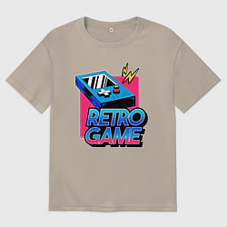 Мужская футболка оверсайз Retro game