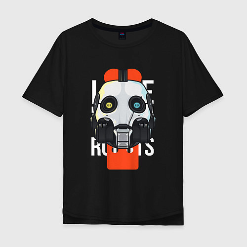 Мужская футболка оверсайз LOVE DEATH ROBOTS LDR / Черный – фото 1