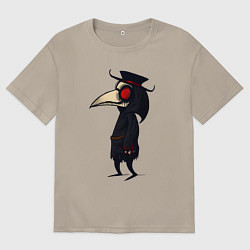 Мужская футболка оверсайз ЧУМНОЙ ДОКТОР