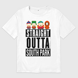 Футболка оверсайз мужская SOUTH PARK, цвет: белый