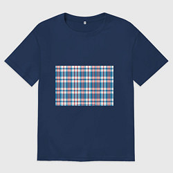 Мужская футболка оверсайз Текстура Сумка Челнока