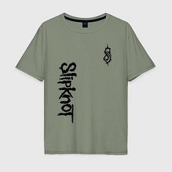 Мужская футболка оверсайз SLIPKNOT