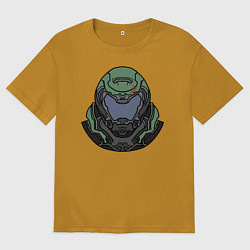 Мужская футболка оверсайз Палач Рока