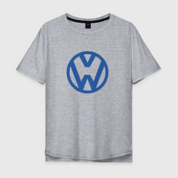 Футболка оверсайз мужская Volkswagen, цвет: меланж