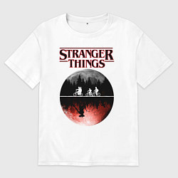 Мужская футболка оверсайз Очень странные дела