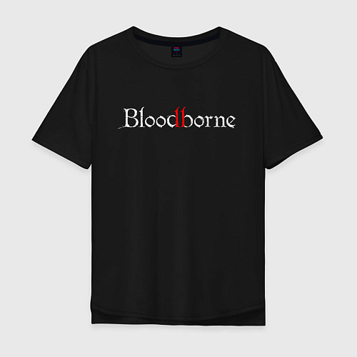 Мужская футболка оверсайз Bloodborne / Черный – фото 1