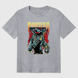 Футболка оверсайз мужская Pantera, цвет: меланж