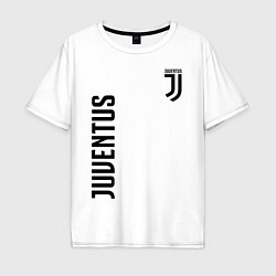 Футболка оверсайз мужская JUVENTUS, цвет: белый