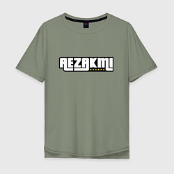 Мужская футболка оверсайз GTA, aezakmi