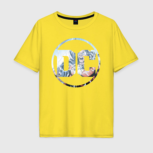 Мужская футболка оверсайз Shazam / Желтый – фото 1