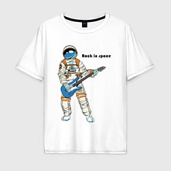Мужская футболка оверсайз Rock in Space 1