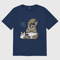 Мужская футболка оверсайз Тоторо