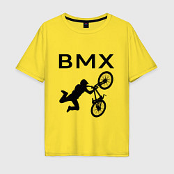 Мужская футболка оверсайз Велоспорт BMX Z