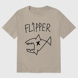 Мужская футболка оверсайз Nirvana Flipper