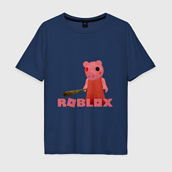 Мужская футболка оверсайз ROBLOX: PIGGI