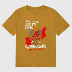 Мужская футболка оверсайз WELCOME TO NIGHT CITY