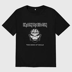 Футболка оверсайз мужская IRON MAIDEN Z, цвет: черный