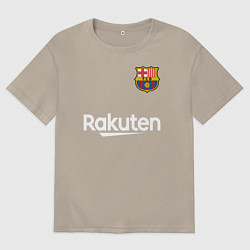 Футболка оверсайз мужская BARCELONA, цвет: миндальный