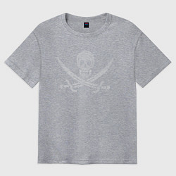 Мужская футболка оверсайз Pirate