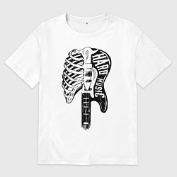 Мужская футболка оверсайз Hard rock